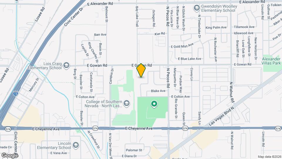 3501 Rio Robles Dr Map and Location Details