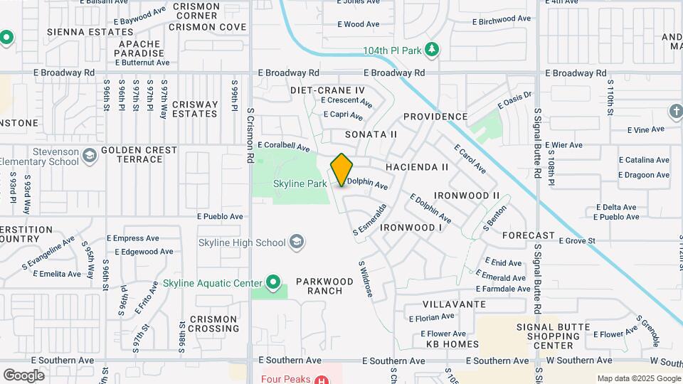 10234 E Diamond Ave Map and Location Details