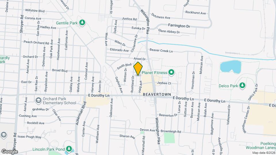 2821 Haig Ave Map and Location Details