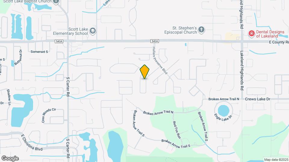 6457 Evergreen Park Dr Map and Location Details