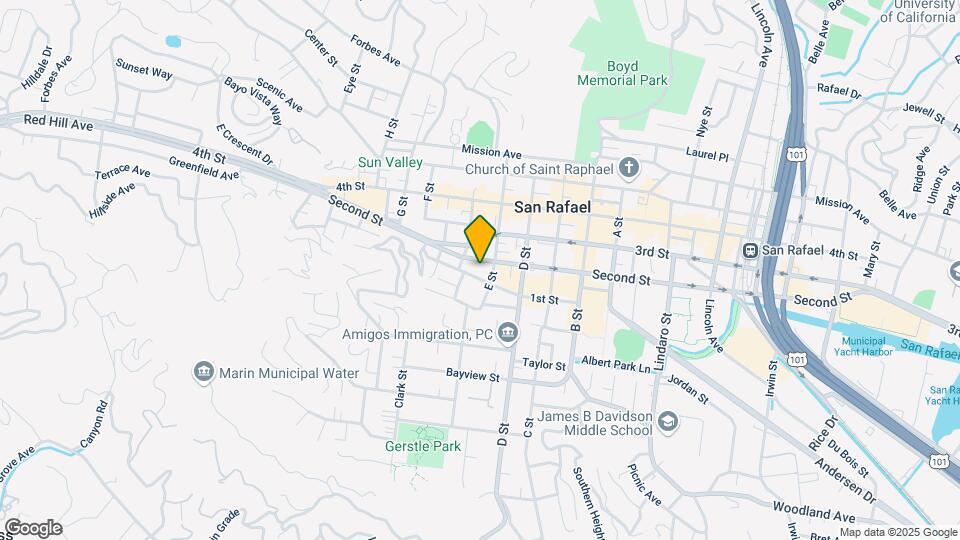 310 1st St Mapa y Detalles de la Ubicación