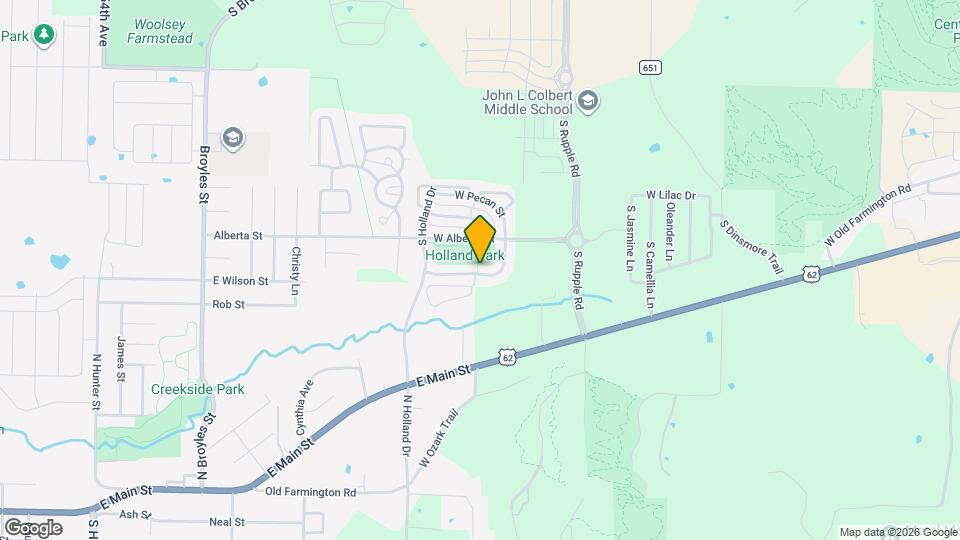 4400 W Serviceberry Dr Map and Location Details