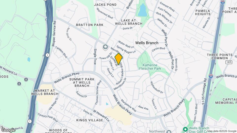 14501 Donald Dr Map and Location Details