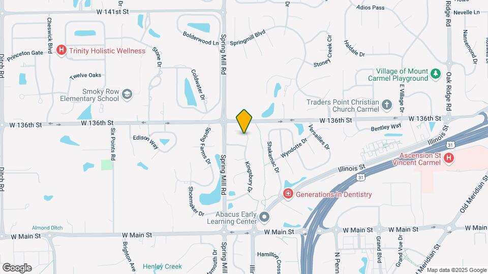 13560 Kingsbury Dr Map and Location Details