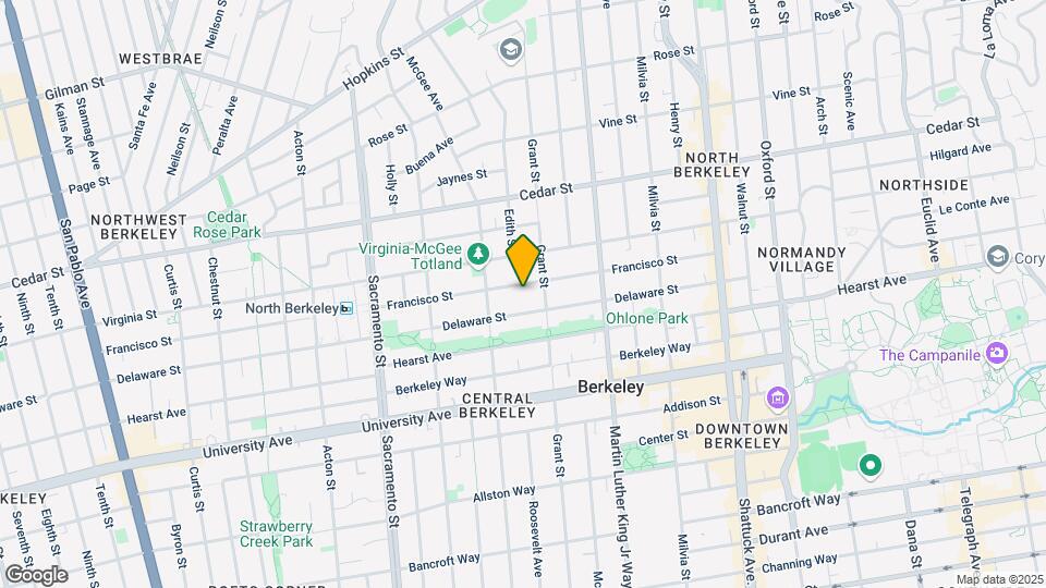 1730 Francisco St Map and Location Details