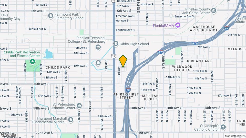1237 Fargo St S Map and Location Details