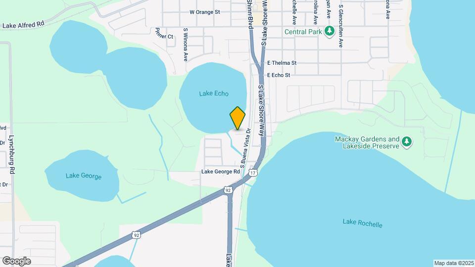 1040 S Buena Vista Dr Map and Location Details