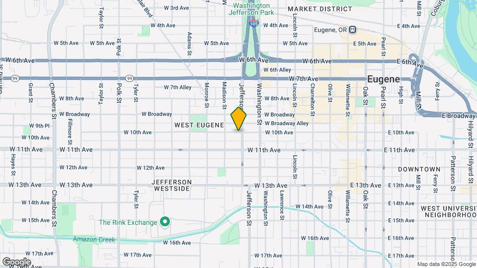 612 W 10th Ave Map and Location Details