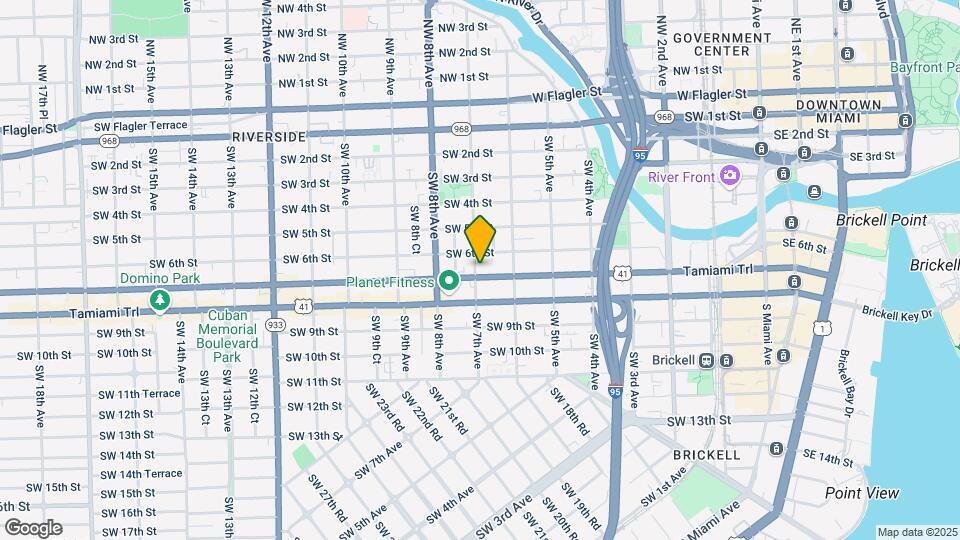 675 SW 7th Ave Map and Location Details