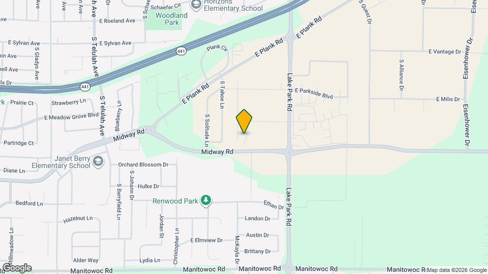 N9320 Gemstone Ct Map and Location Details