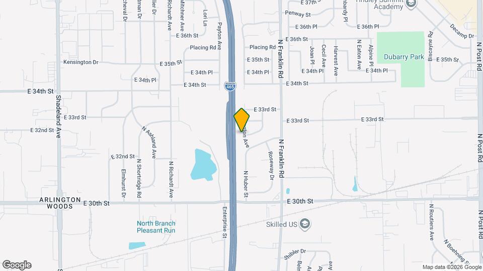 3226 Wellington Ave Map and Location Details