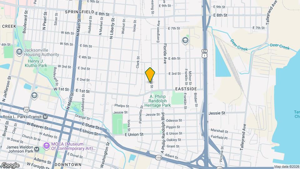 1130 Spearing St Map and Location Details