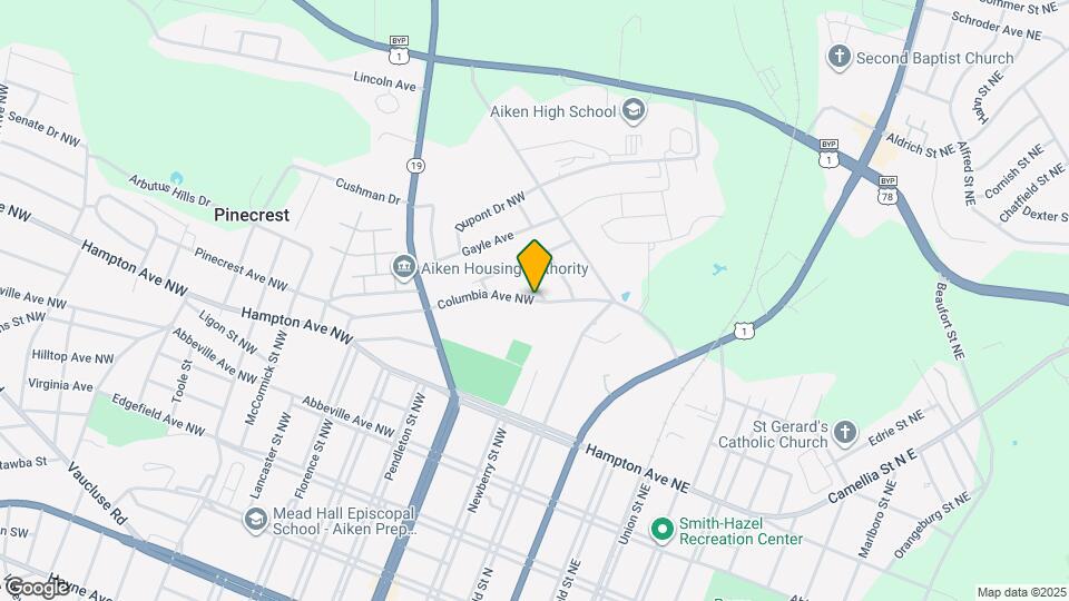 213 Columbia Ave NE Map and Location Details