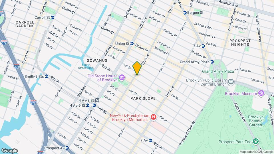 291 Fifth Avenue, Unit 2L Mapa y Detalles de la Ubicación