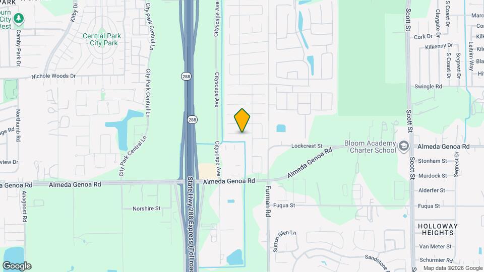 2642 Skyview Shadows Ct Map and Location Details