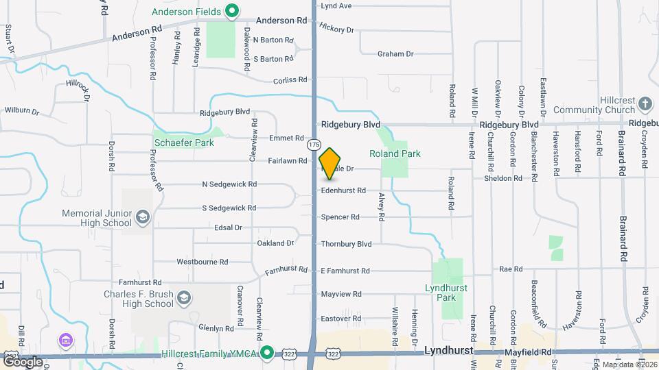 5095 Edenhurst Rd Map and Location Details