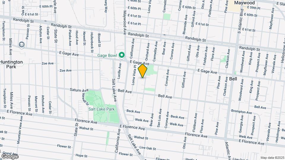 6609 Orchard Ave Mapa y Detalles de la Ubicación