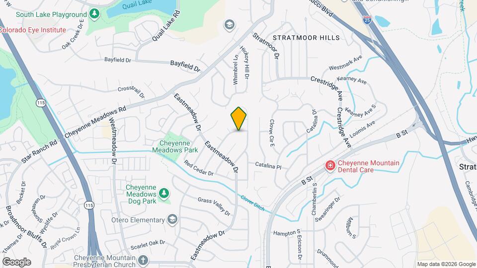 3819 Glenhurst St Map and Location Details