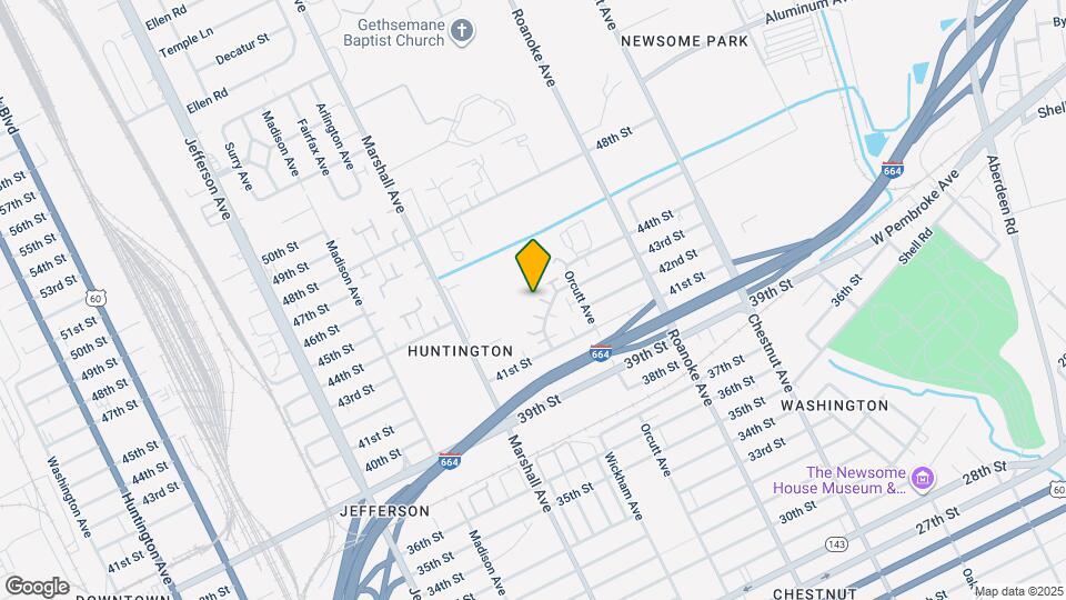 4251 Newsome Dr Map and Location Details
