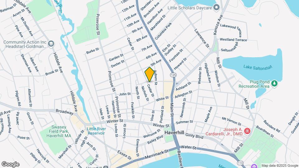 37 Cedar St, Unit 1B Map and Location Details