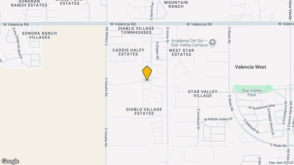 7535 W Jeffrey Rd Map and Location Details