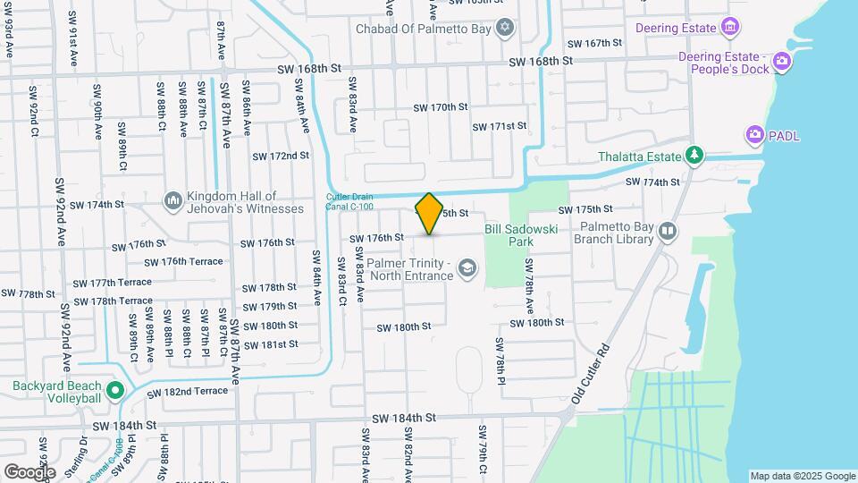 17610 SW 80th Ct Map and Location Details
