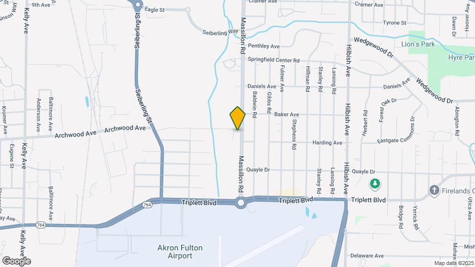 516 Massillon Rd Map and Location Details