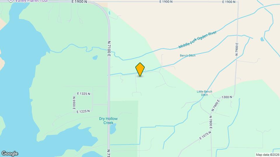 7299 E 1450 N Map and Location Details