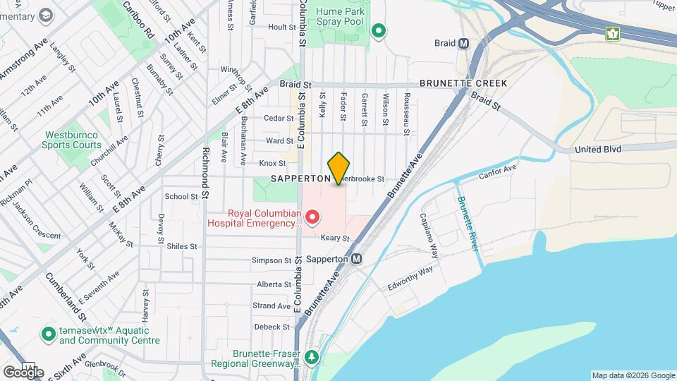 260 Sherbrooke St Map and Location Details