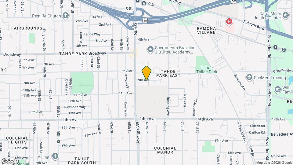 3406 67th St Map and Location Details