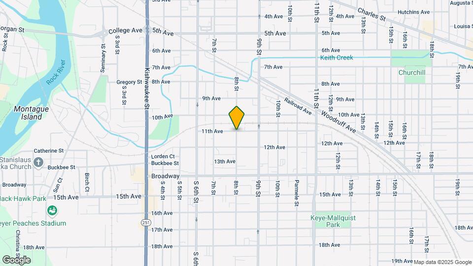 226 S London Ave Map and Location Details