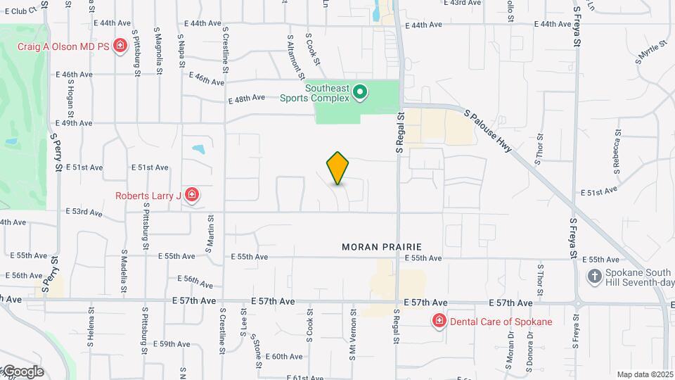 5205 S Smith Ct Map and Location Details