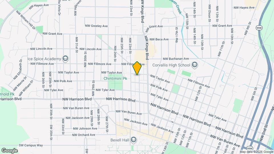 636 NW 21st St Map and Location Details