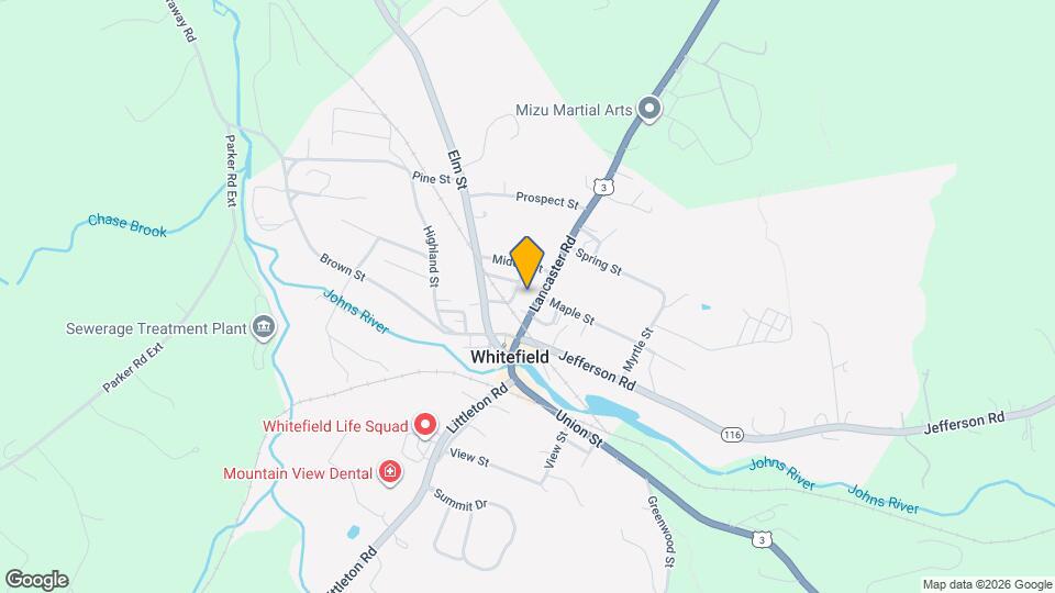 The Lion and The Rose B&B in Whitefield, NH Apartments Whitefield, NH