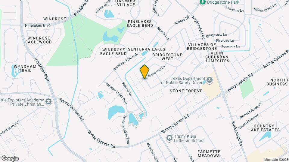 19635 Vernier Woods Ln Map and Location Details