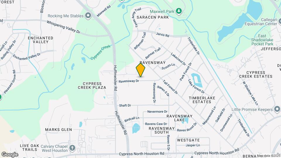 13214 Ravensway Dr Map and Location Details
