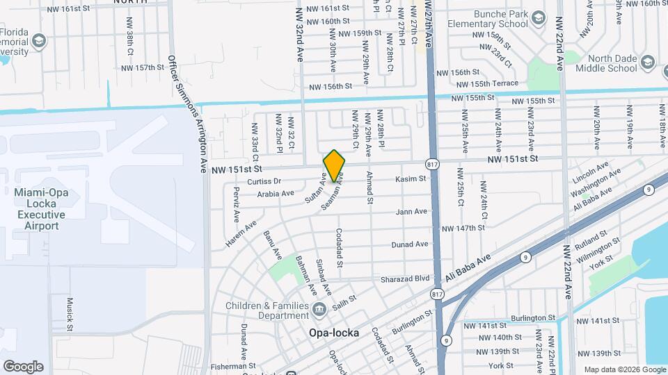 280 Seaman Ave Mapa y Detalles de la Ubicación