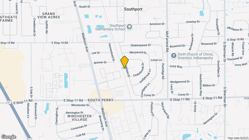 7718 Southfield Dr Map and Location Details