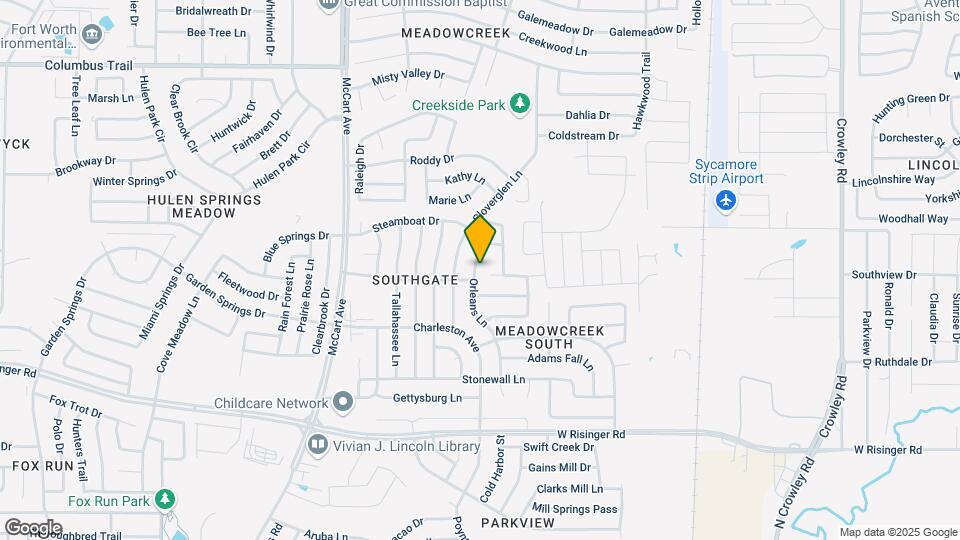 8349 Orleans Ln Map and Location Details