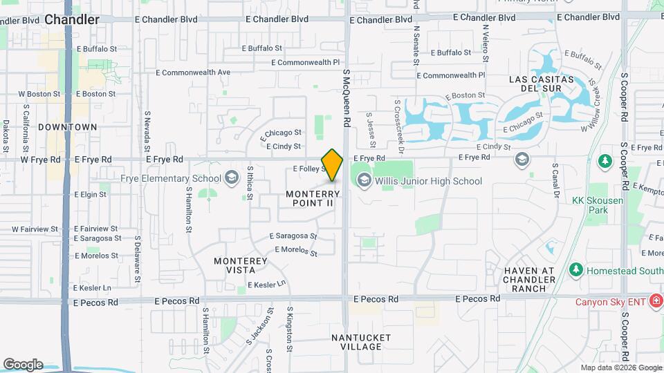 969 E Elgin St Mapa y Detalles de la Ubicación