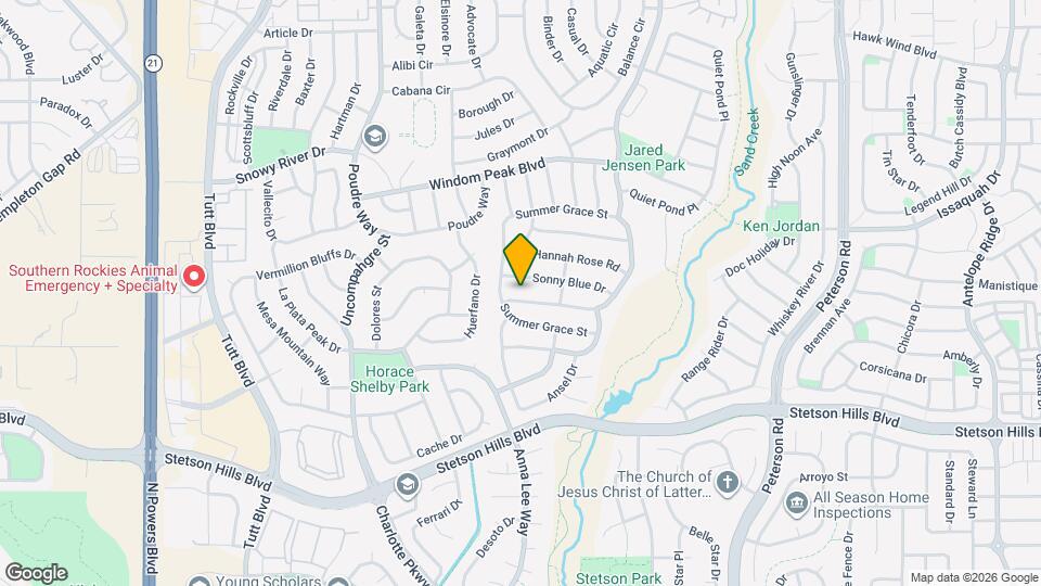 6320 Summer Grace St Map and Location Details