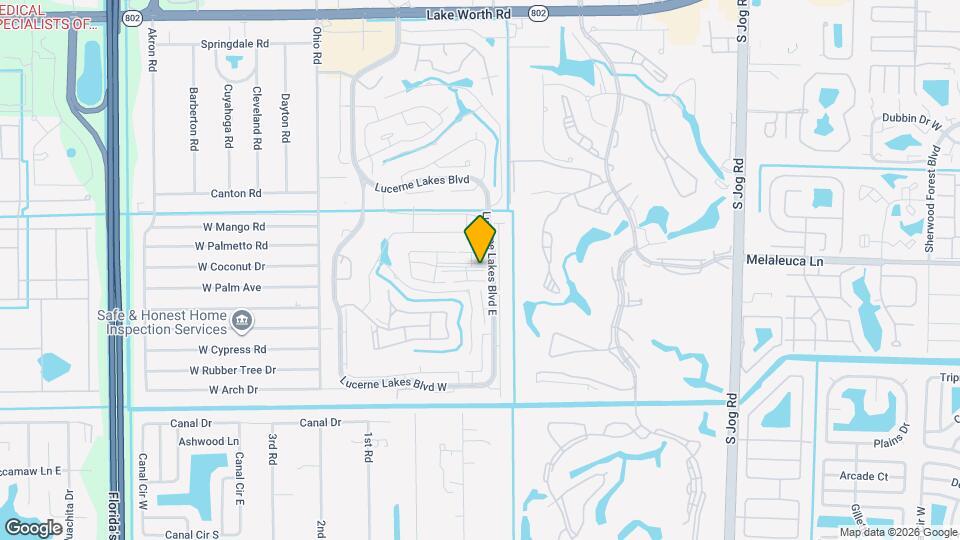 7118 Golf Colony Ct Map and Location Details