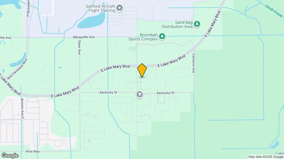 3615 Voyager Ln Map and Location Details