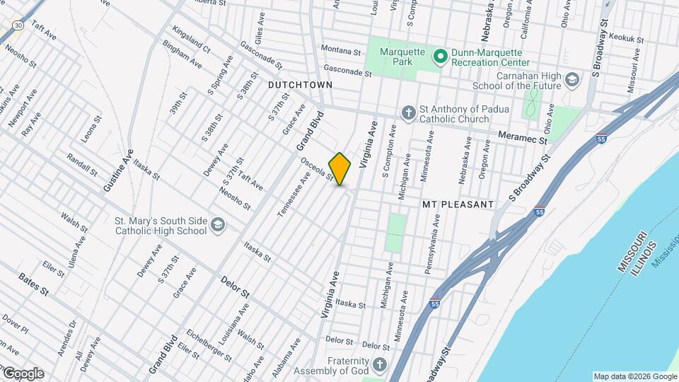 4409 Alaska Ave Map and Location Details