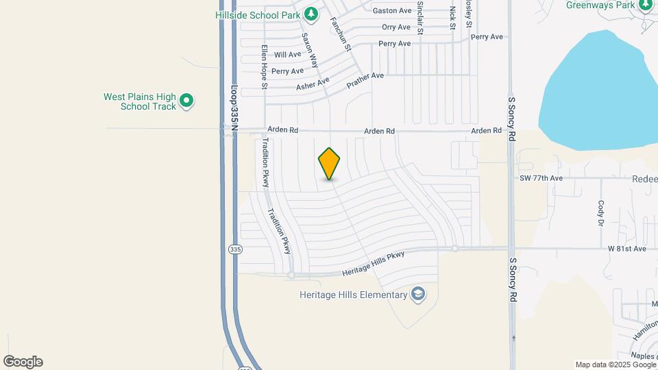 7612 John Thomas St Map and Location Details