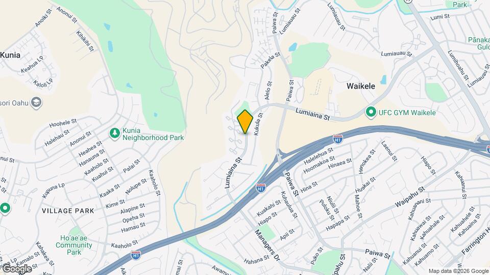 94-644-644 Lumiaina St Map and Location Details