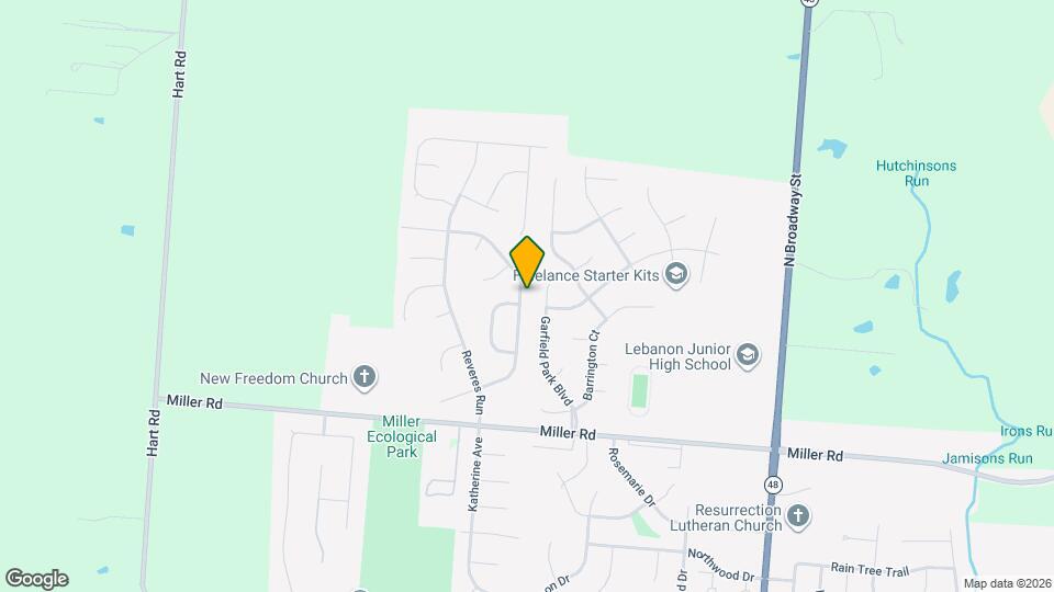 1088 Heritage Trce Mapa y Detalles de la Ubicación