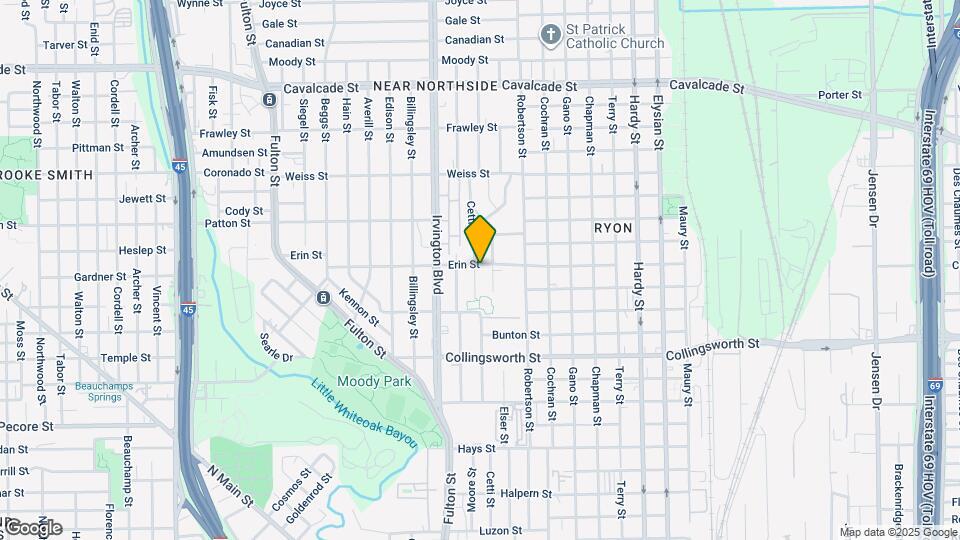 3914 Cetti St Map and Location Details