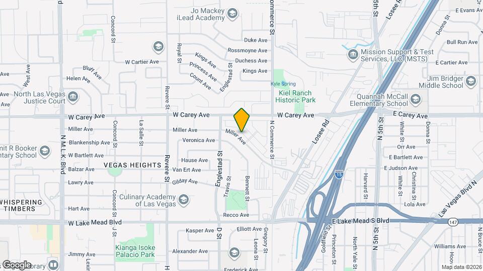 500 Miller Ave Mapa y Detalles de la Ubicación