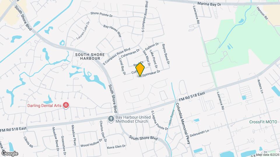 2017 Spinnaker Dr Mapa y Detalles de la Ubicación